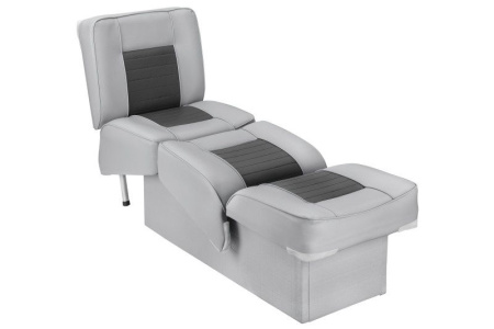 Подвійне сидіння/ліжко Newstar Back-to-Back Lounge, сірий/чорний (75112GC)