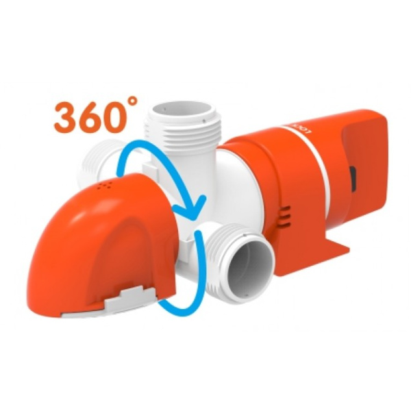 Автоматична помпа низького профілю SeaFlo 1100 (SFBP1-G1100-14A)