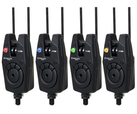 Набiр електронних сигналiзаторiв клювання Carp Pro Escol WRS 4+1 (6920-004)
