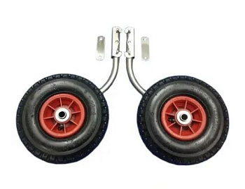 Транцеві колеса Технопарус КТ-10НК нержавійка круглий автомат швидкоз’ємні