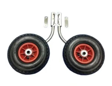 Транцеві колеса Технопарус КТ-10НК нержавійка круглий автомат швидкоз’ємні