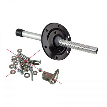 Опора (кінцева) регульована для рульового троса Pretech без додаткового кріплення (370613-1)