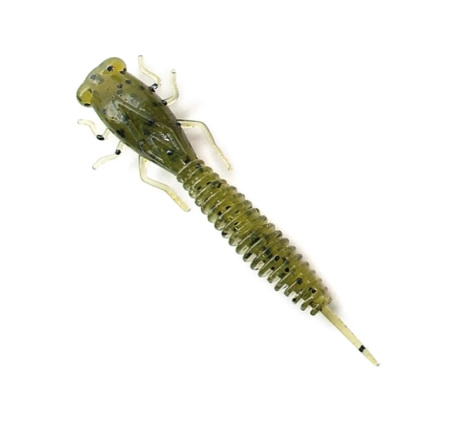 Cиліконова приманка X-Larva 4 дюйма колір 001