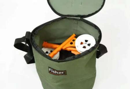Сумка для жерлиць Fisher кругла (К-042)