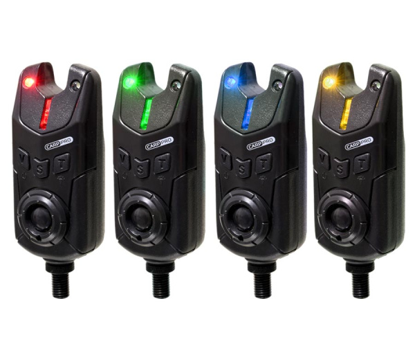 Набiр електронних сигналiзаторiв клювання Carp Pro Hastam 4+1 лампа (6900-004)