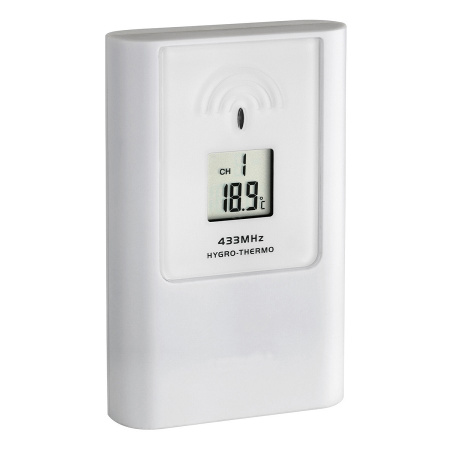 Метеостанція TFA "Casa", 141x48x100 мм, чорна (35113501)