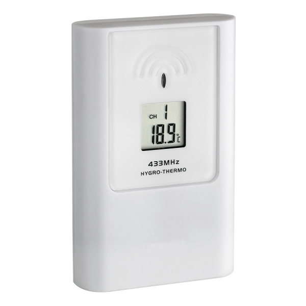 Метеостанція TFA "Casa", 141x48x100 мм, чорна (35113501)