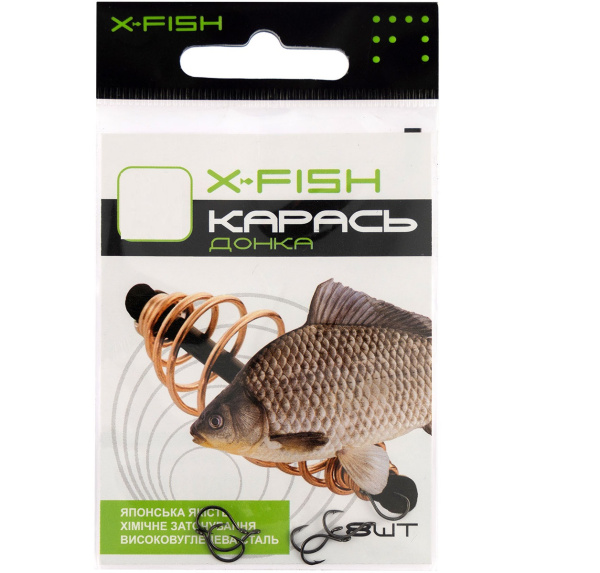 Гачок X-Fish Карась (донка) (8 шт/уп)
