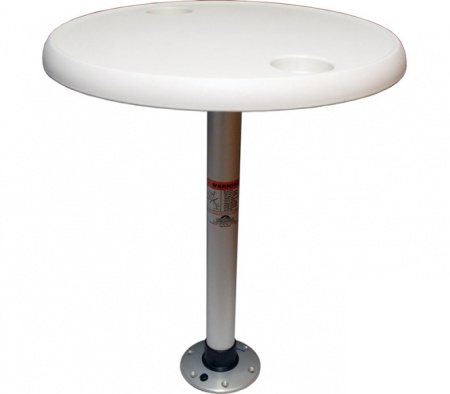 Стіл круглий Springfield 68 см, основа алюміній із замком (1690102)