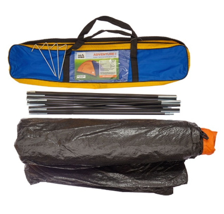 Намет Skif Outdoor Adventure I, 200x150 cm к:orange-blue (389.00.84)