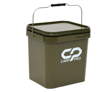 Відро прямокутне Carp Pro з кришкою 17л (CPSB17L)