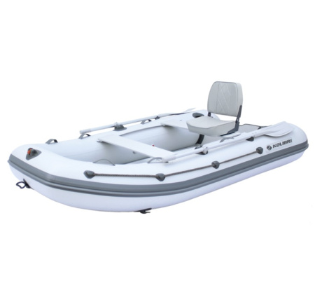 Крісло складне Kolibri для човнів, світло-сірий (13.071.33)