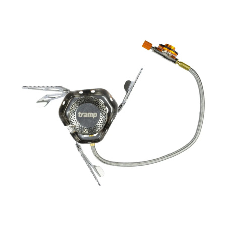 Пальник Tramp зі шлангом, п'єзопідпалом та вітрозахистом (UTRG-046)