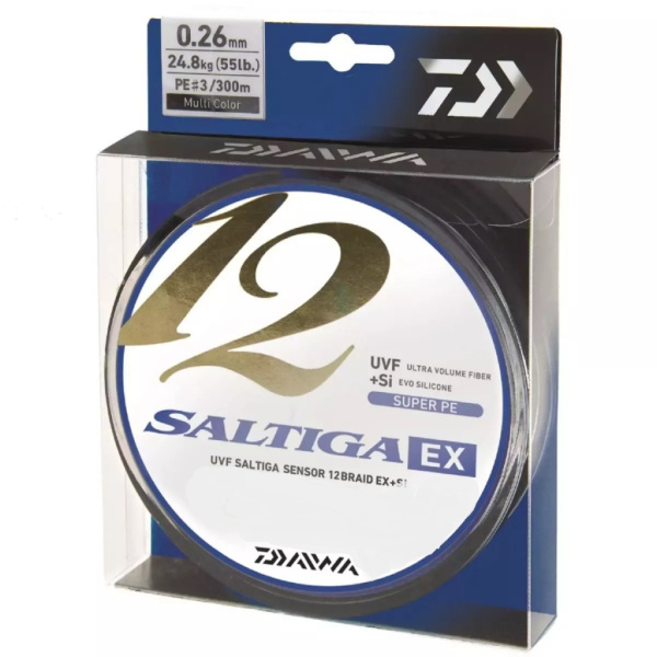 Шнур Daiwa Saltiga 12BEX+Si MC 300m