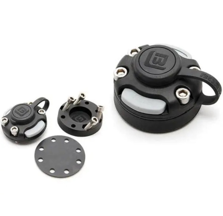 Замок та монтажний майданчик FASTEN для встановлення на жорсткий борт (FMb) (01.01.002.02.01) чорний