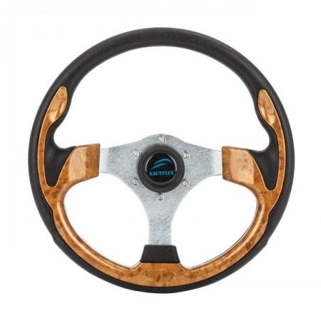 Рульове колесо Nautflex 32 см, під дерево (161-A11X)