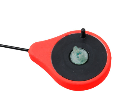 Вудка зимова Flagman Балалайка піна плоска склопласт червона (SPZ-R)