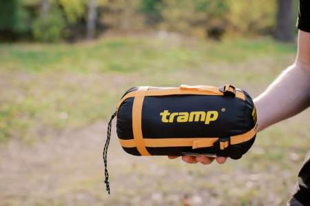 Спальний мішок Tramp Windy Light кокон yellow/grey 220/80-55