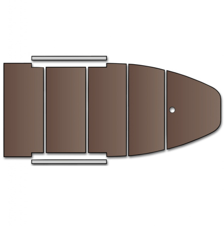 Пайол фанерний з алюмінієвими стрінгерами Kolibri КМ-330D