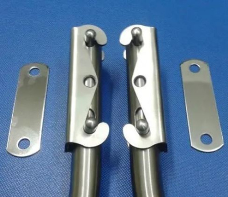 Транцеві колеса Технопарус КТ-10НК нержавійка круглий автомат швидкоз’ємні