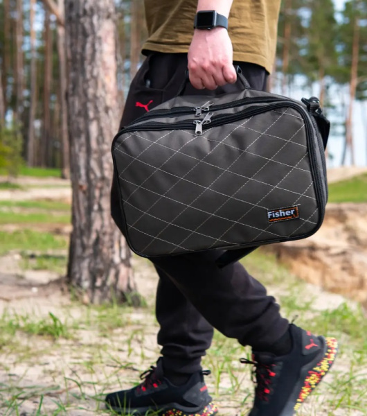 Подвійна сумка для снастей Fisher (К-095)