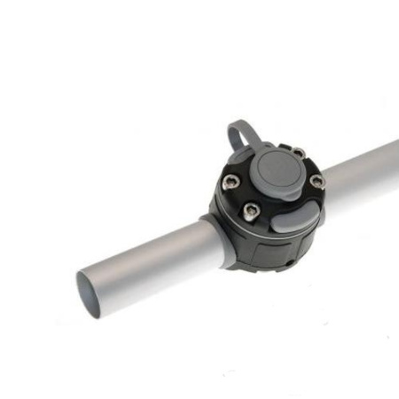 Замок та монтажний майданчик FASTEN для встановлення на трубу 30, 32 мм (FMr132) (01.01.009.02.01) чорний