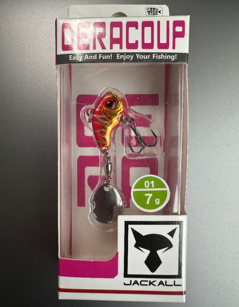 Тейл-спінер Jackall Deracoup 7g (01)