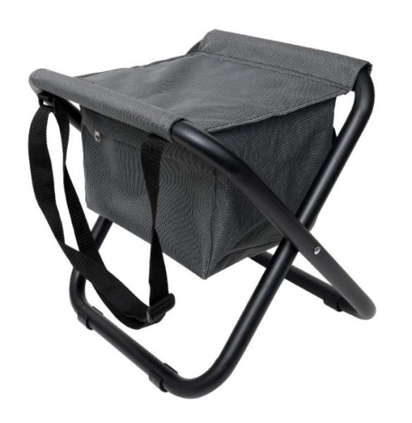 Стілець розкладний Forrest Storage Stool Сірий меланж (FRSTKAN25)