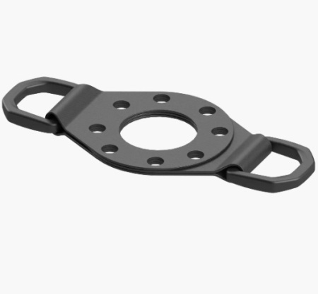 Подвійне D-подібне кільце FASTEN Pr203 для кріплення під замок моделі Fs219 (01.20.003.01.01)