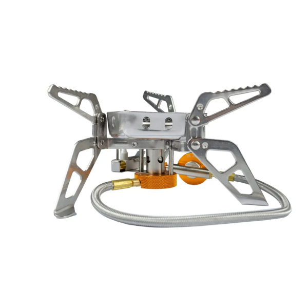 Пальник Tramp зі шлангом, п'єзопідпалом та вітрозахистом (UTRG-046)