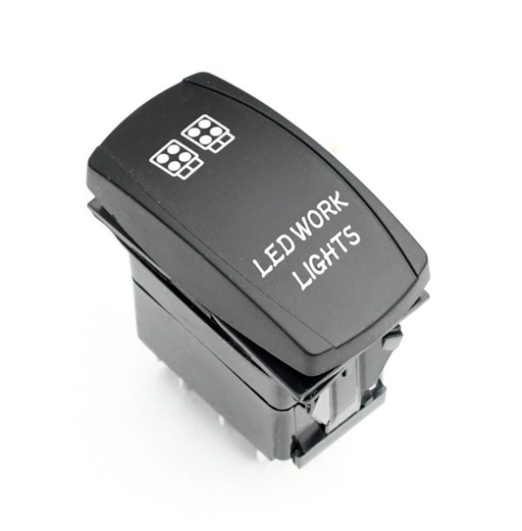 Перемикач YuJ Rocket 7P on-off-on синій (11 YuJ)