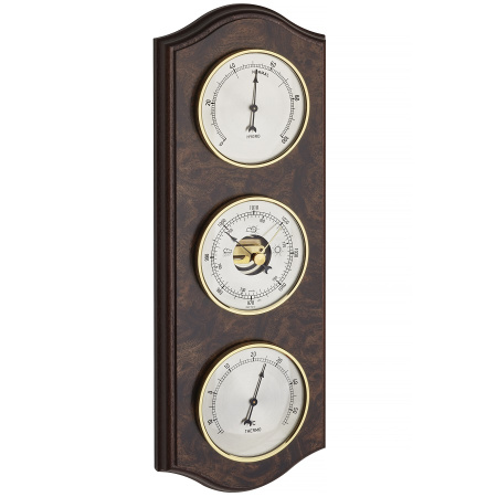 Метеостанція TFA "Classic" мармуровий колір, d=80/80/80 мм, 338х122х40 мм (20107620B)