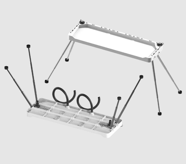 Модульний стіл органайзер FASTEN Tm1000 білий розмір XL з телескопічними ніжками (01.07.013.01.04)