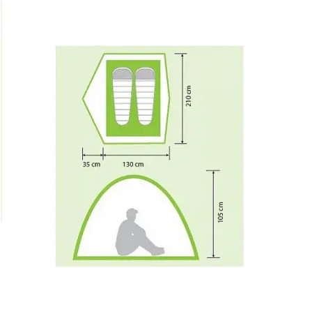 Намет Norfin Zope 2 (NF-10401)