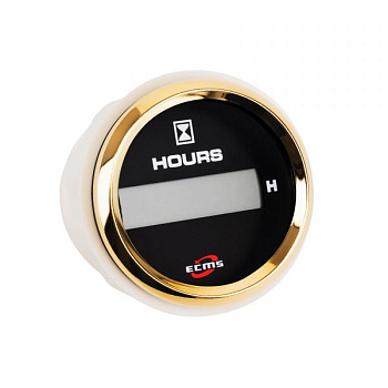 Лічильник мотогодин ECMS HLH2-BG-HS, діаметр 52мм (802-00133)