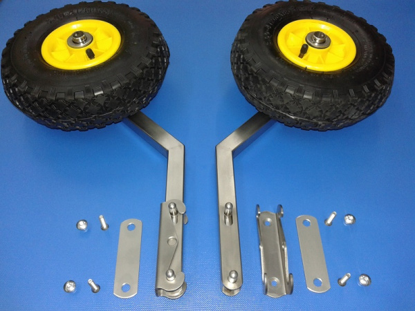 Транцеві колеса Технопарус КТ-10Н нержавійка швидкоз’ємні автомат