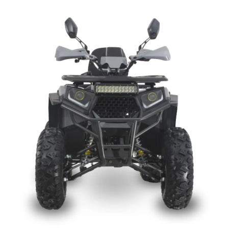 Квадроцикл FORTE ATV-200G PRO зелено-сірий (133188)