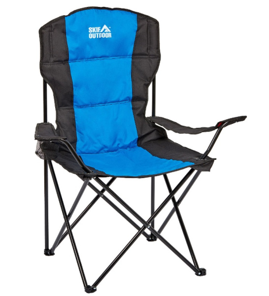 Стілець розкладний Skif Outdoor Soft Base к:black/blue (389.00.95)