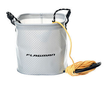 Відро для води Flagman Gray Eva Bucket Square (FGEVA007)