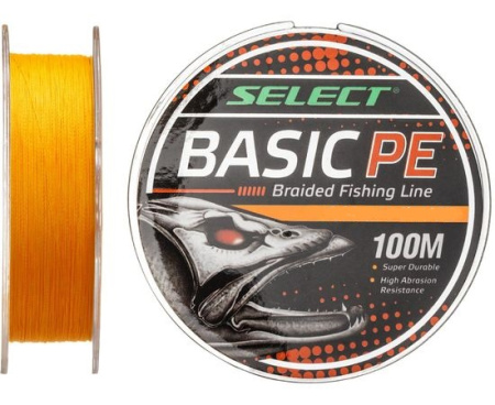Шнур Select Basic PE 100m (помаранчевий)