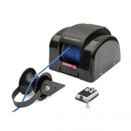 Якірна лебідка AutoTrac Big Water 45 пульт д/в (чорна) (AC45)