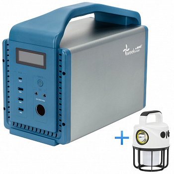 Зарядна станція Weekender by Must HBP500 560WH LiCoMnNiO2 кількість циклів 3000 + ліхтар (HBP500)