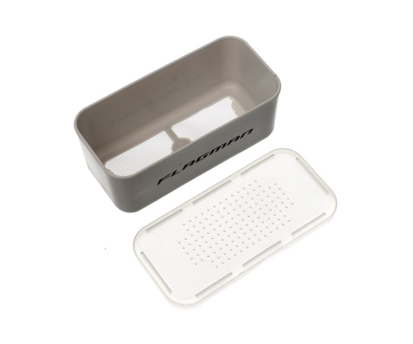 Коробка для наживки Flagman (дно сітка) 13.5x6.5x5.3 см (MMI0022)