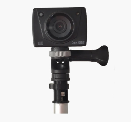 Телескопічний триступінчастий тримач екшн-камери FASTEN, довжиною 1100 мм (Ng1100) (01.05.007.01.06)