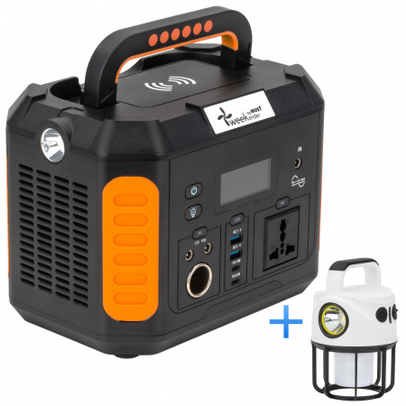 Зарядна станція Weekender by Must HBP1600TP 450WH LiFePO4 кількість циклів 5000 + ліхтар (HBP1600TP)