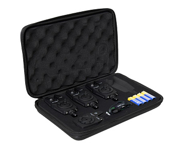 Набiр електронних сигналiзаторiв клювання Carp Pro Escol WRS 3+1 (6920-003)