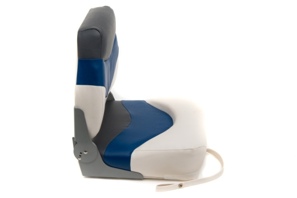 Сидіння Newstar Premium складне, білий/синій/чорний (75108WBC)