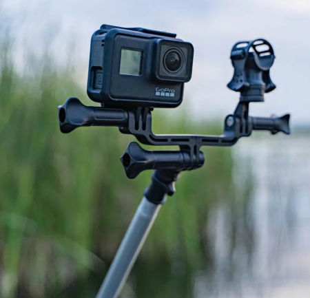 Тримач FASTEN для 2-х екшн-камер або портативних навігаційних вогнів (Ng004) (01.05.004.01.01)