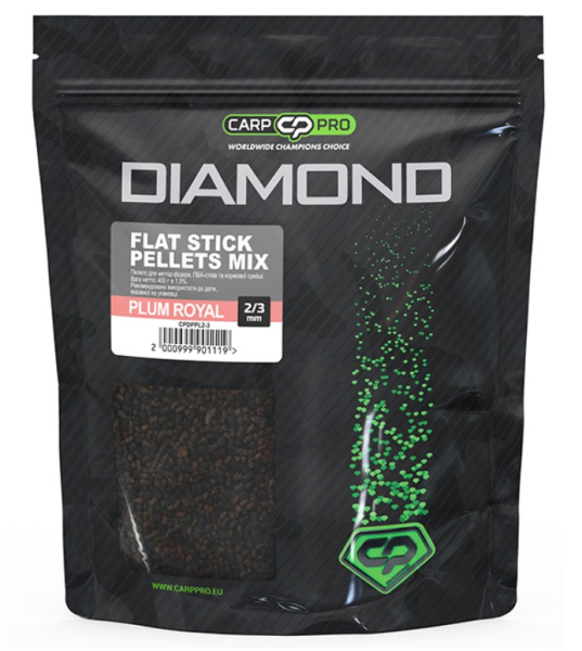 Пелетс Carp Pro Diamond Stick Pellets Mix 2/3мм Plum Royal (CPDPPL2-3)