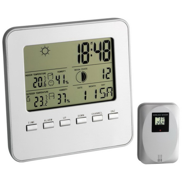 Метеостанція TFA  "Quadro", 130х130х25 мм (35109854)